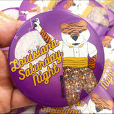 Louisiana Saturday Night - Game Day Button