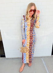 Dorit Dress Golden Bouquet