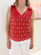 Scarlett Eyelet Neckline Top