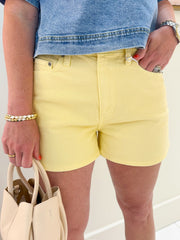 Troublemaker High Rise Short Sunny