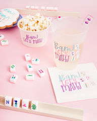 Bam Let's Mahj Cocktail Napkins-Set of 20