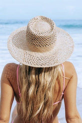 Open Weave Straw Rancher Hat