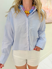 ZS Favorite Button Up Top