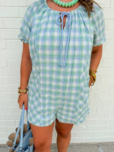Charlotte Plaid Romper