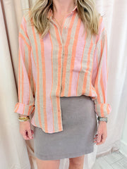 ZS The Perfect Striped Button Up