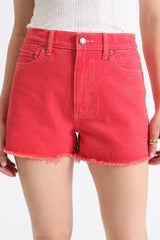 Troublemaker High Rise Short Chili Pepper