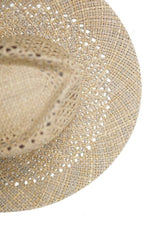 Open Weave Straw Rancher Hat
