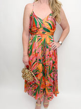 Sunset Ridge Pleated Midi Dress