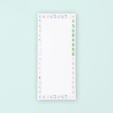 Sunset Mahjong Tiles Border Listpad