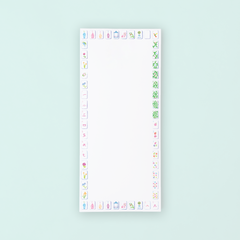 Sunset Mahjong Tiles Border Listpad