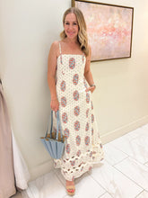 Floral Tiered Midi Dress