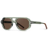 Clay - Double Bridge Aviator Polarized Sunglasses