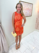 Garden Gate Textured Cocktail Dress