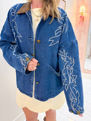 Eastland Embroidered Denim Jacket