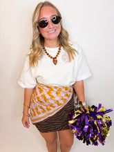 Josie Mini Skort Wild Tiger Knit