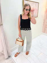 ZS Charlene Embroidered Linen Top