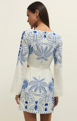 ZS Tahina Palm Mini Dress