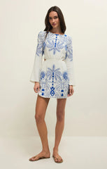 ZS Tahina Palm Mini Dress