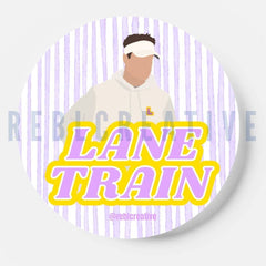 Lane Train - Game Day Button 3”