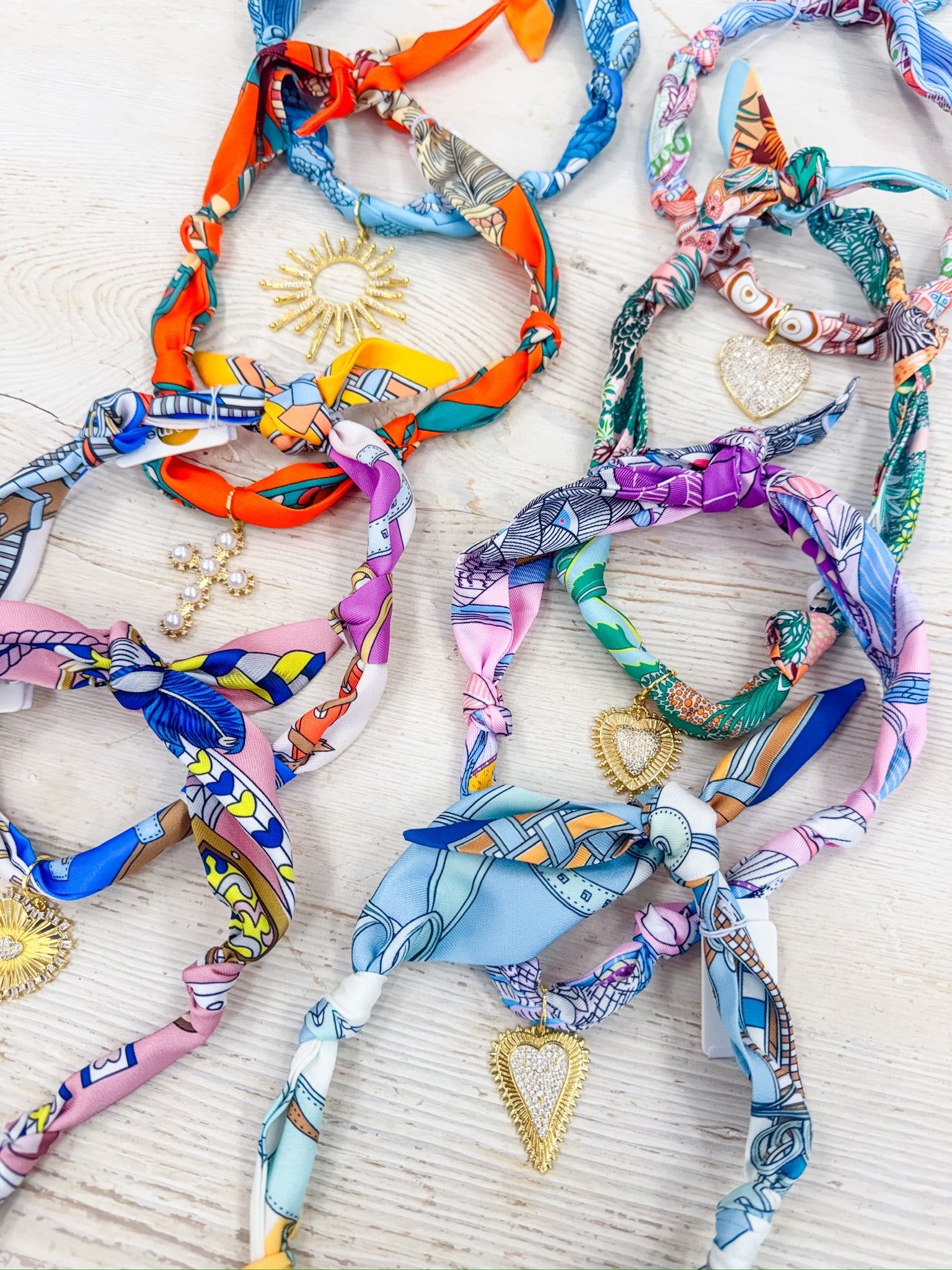 Knotted Scarf Necklace