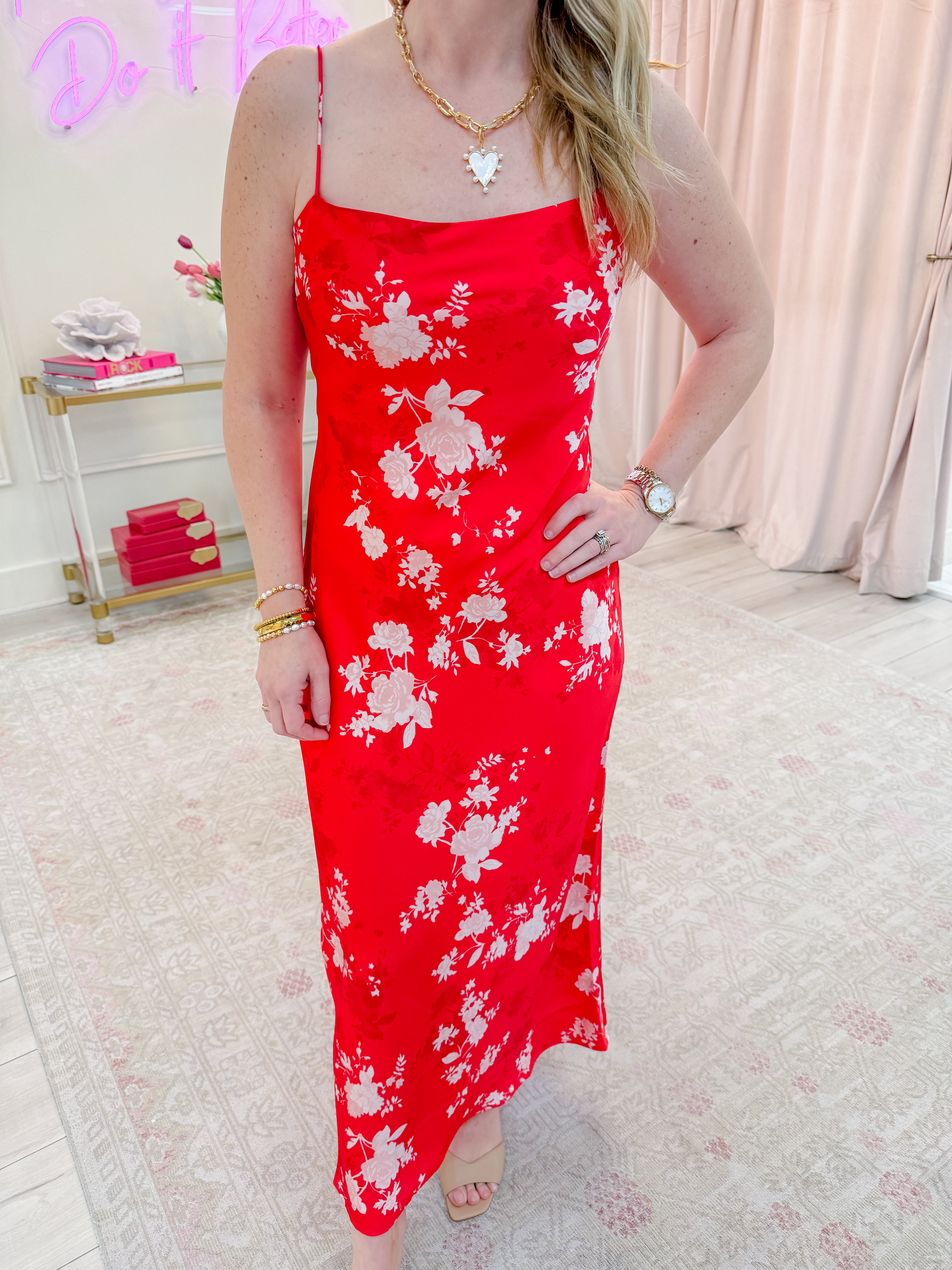 ZS Alyse Darya Floral Maxi Dress