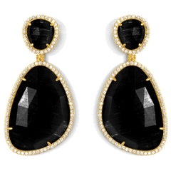 Bold Cat's Eye Earrings