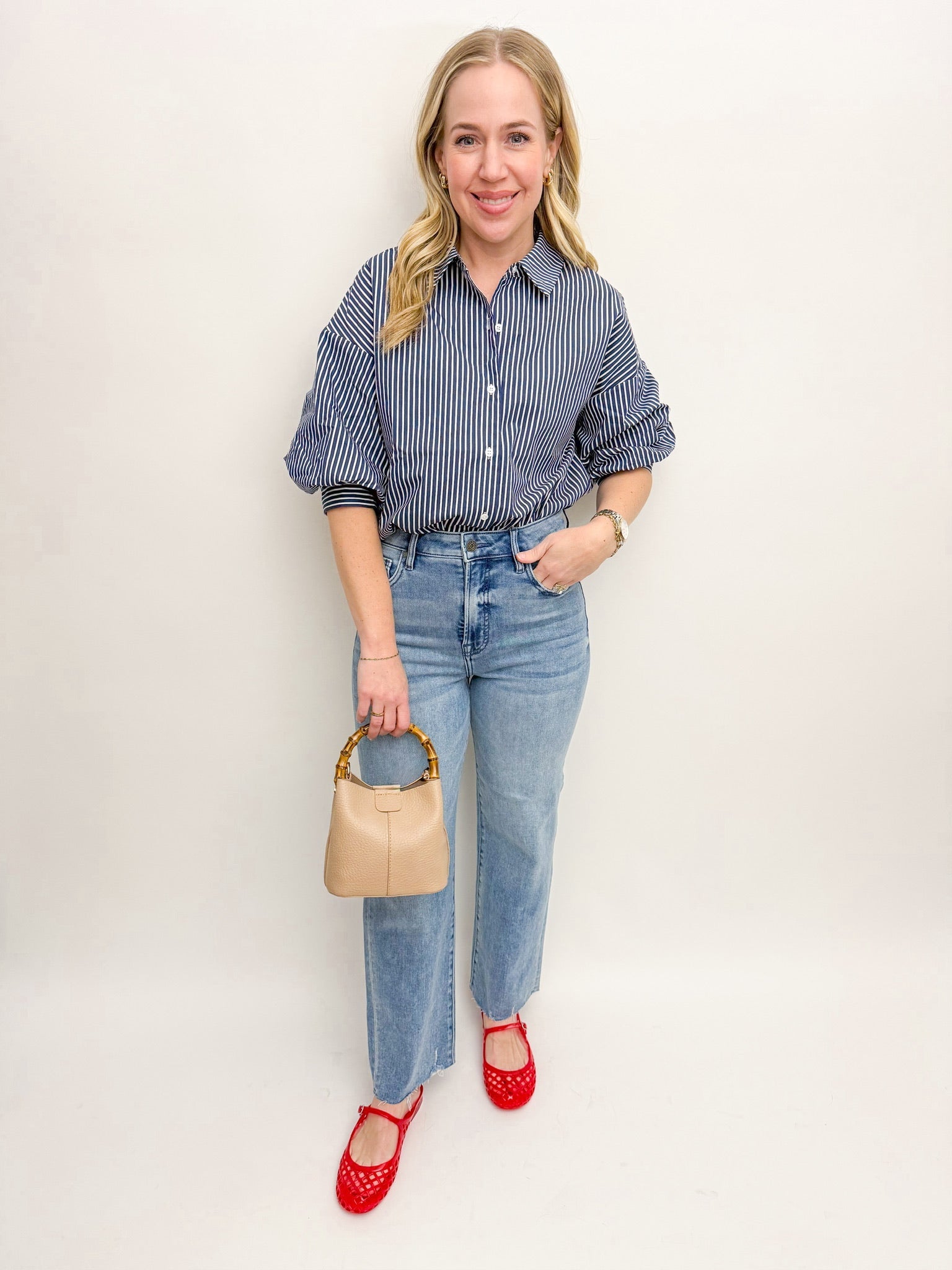 Tracey Clean Stretch Crop Straight