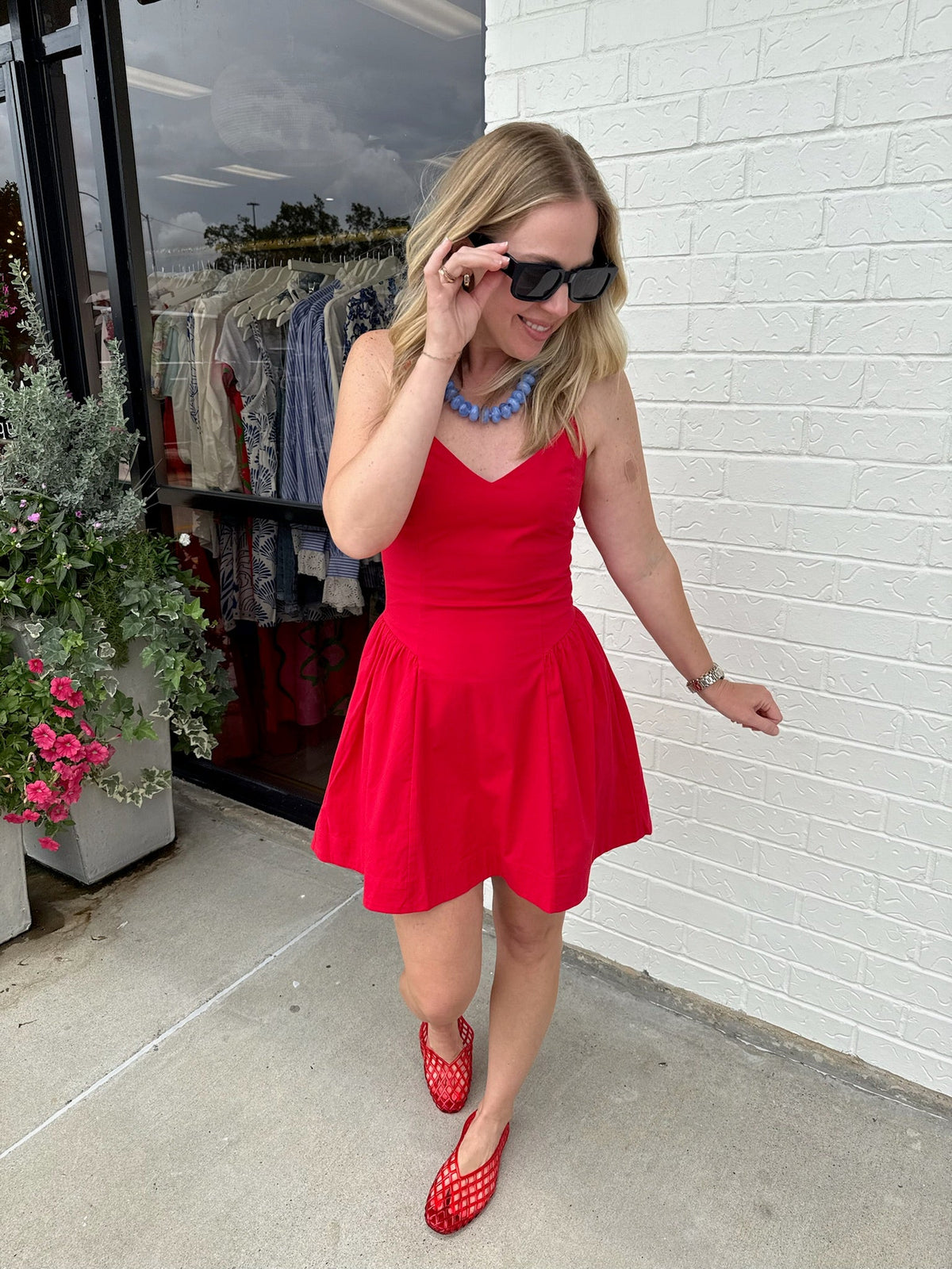 Kimberly Flare Mini Dress