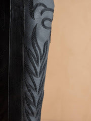 The Samara Embroidered Tall Boot