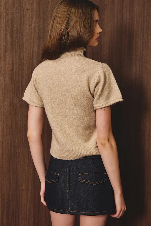 The Everyday Mock-Neck Sweater