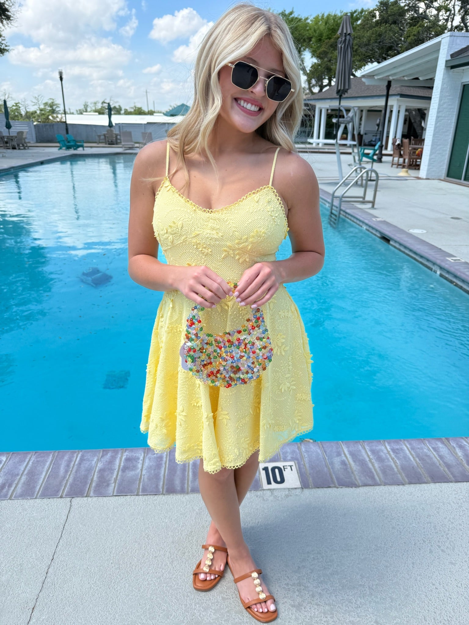 Gaia Textured Mini Dress