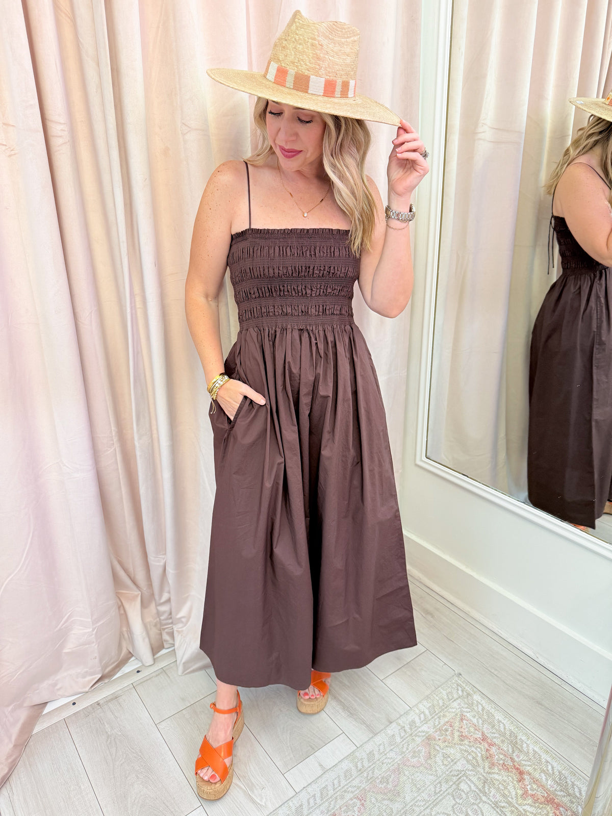 ZS Cornelia Poplin Midi Dress