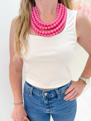 Dearly Square Neck Tank