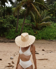 Nalu Wavy Brim Straw Hat