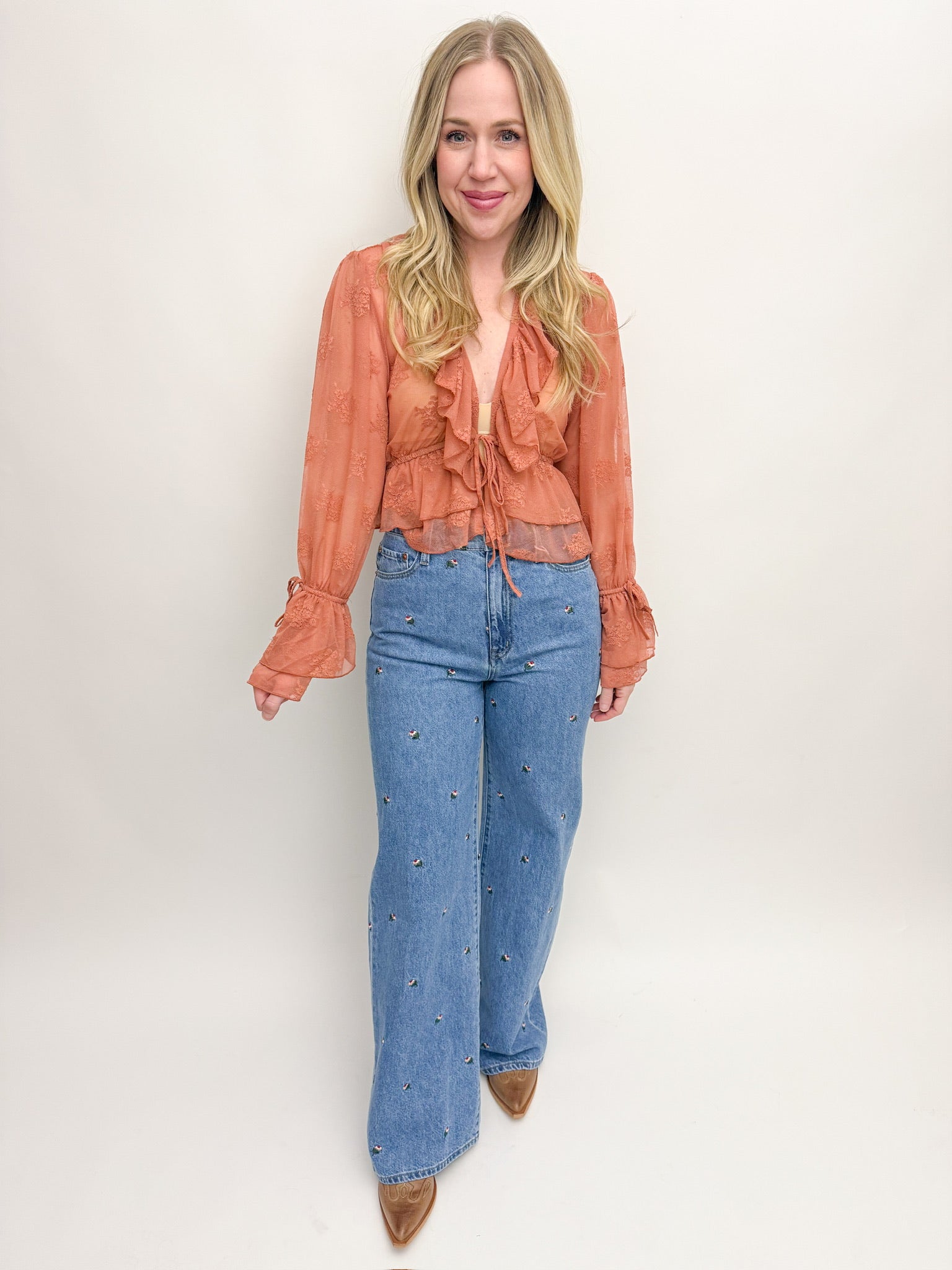 Montana Ruffle Top