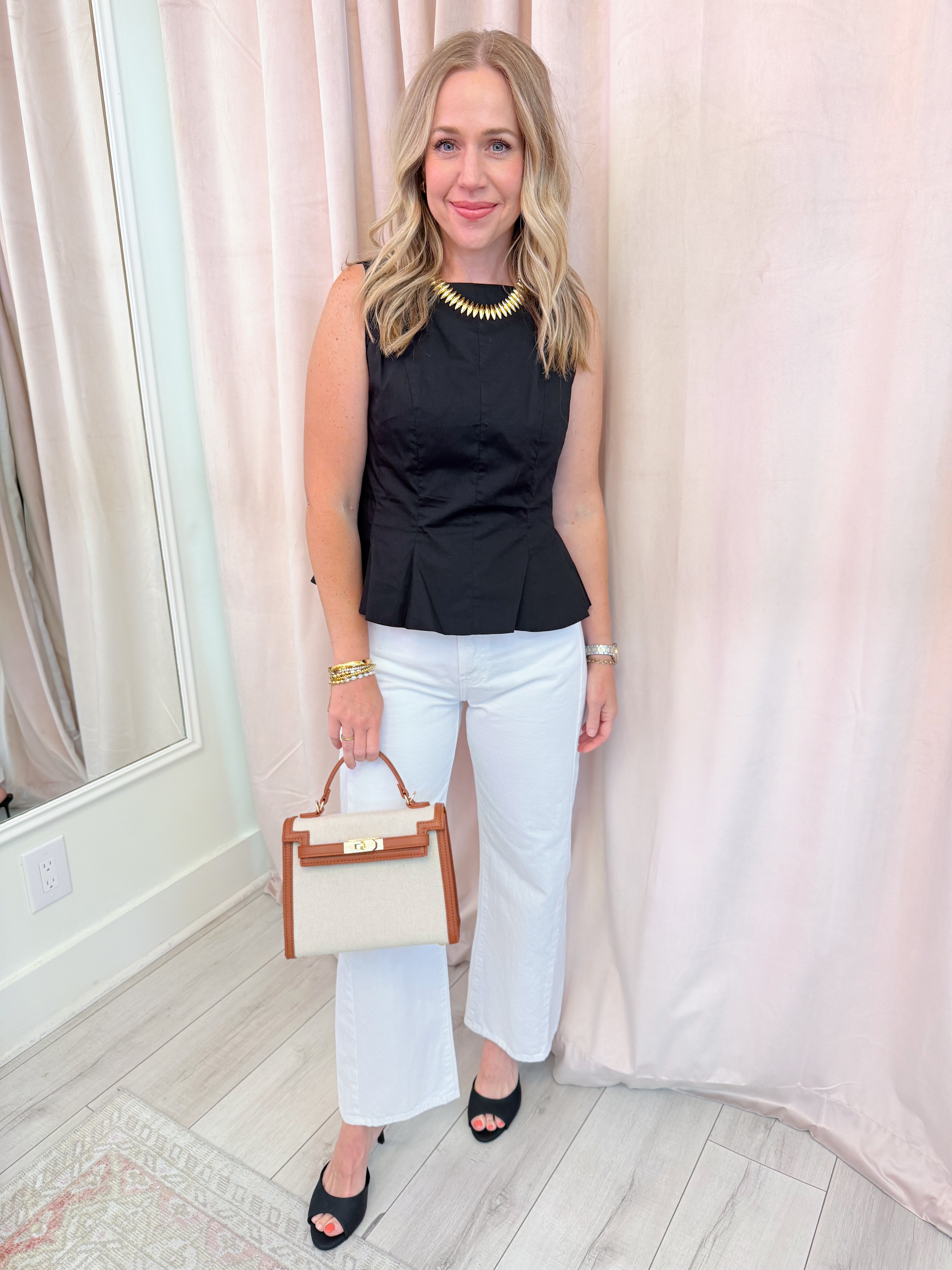 Sloane Peplum Blouse