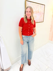 The Penelope Short Sleeve Cardigan
