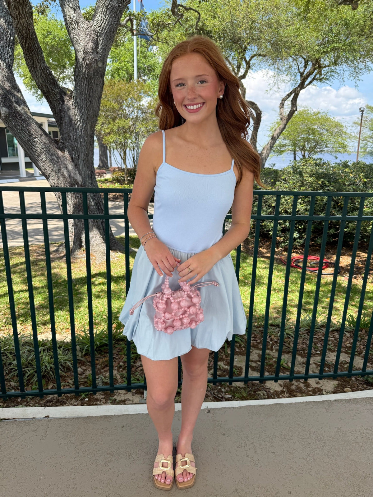 Clarise Bubble Mini Dress