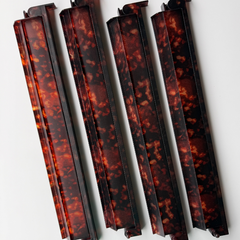 Tortoise Shell Mahjong Rack & Pusher Set – Mahjong Accessory