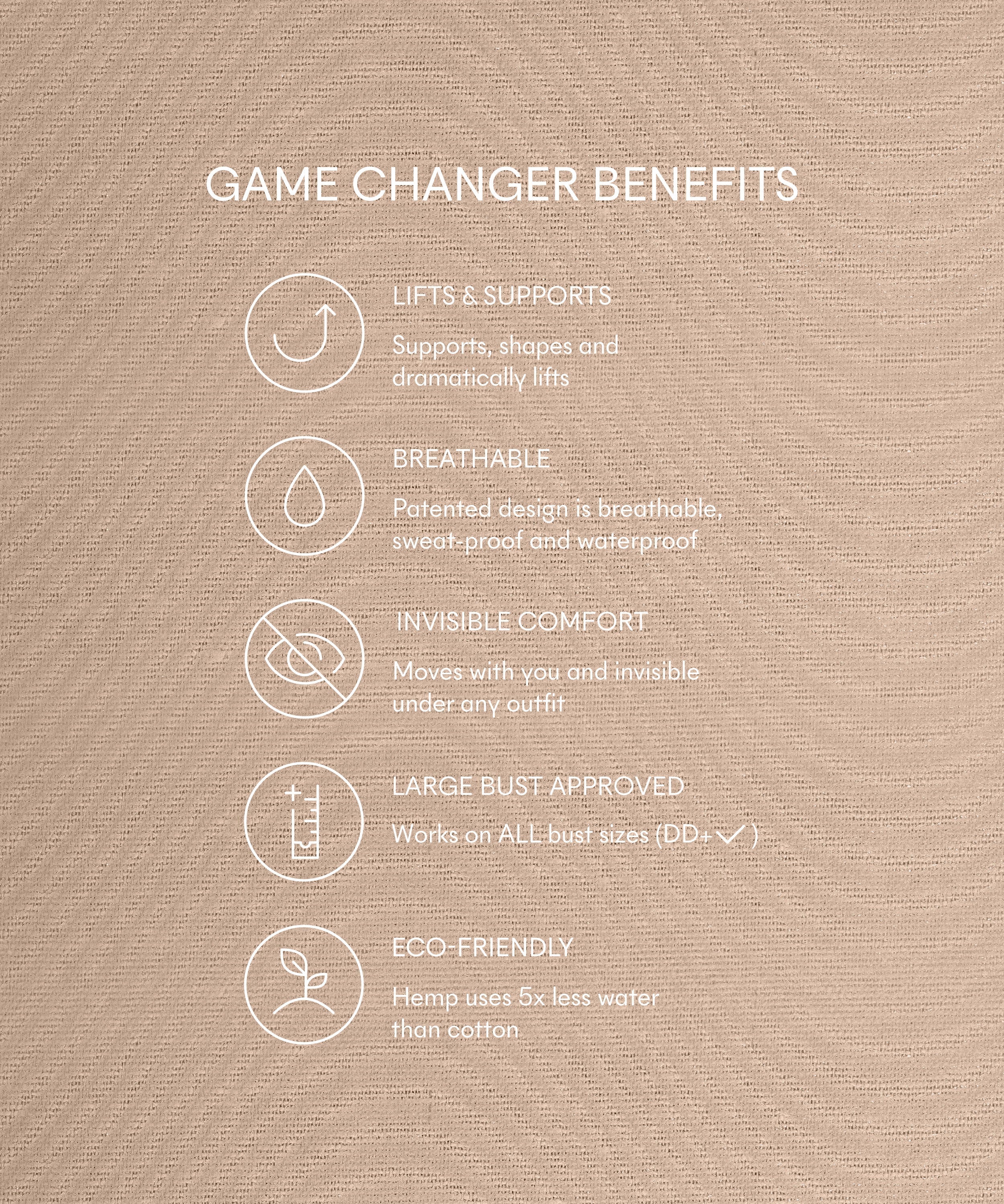 Game Changer Lift & Shape Bra