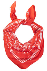 Light Paisley Design Bandana Scarf