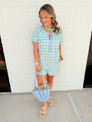 Charlotte Plaid Romper