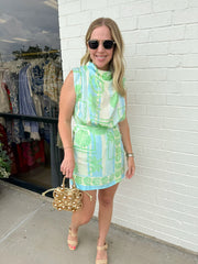 Sea Shell Button Romper