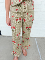 Wavy Stripe Romy Pant