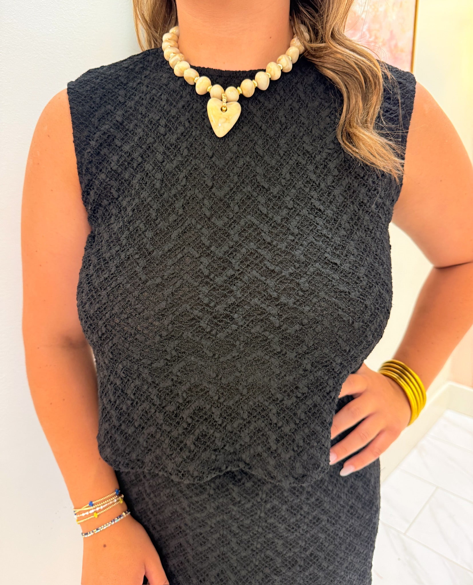 Trance Sleeveless Lace Top
