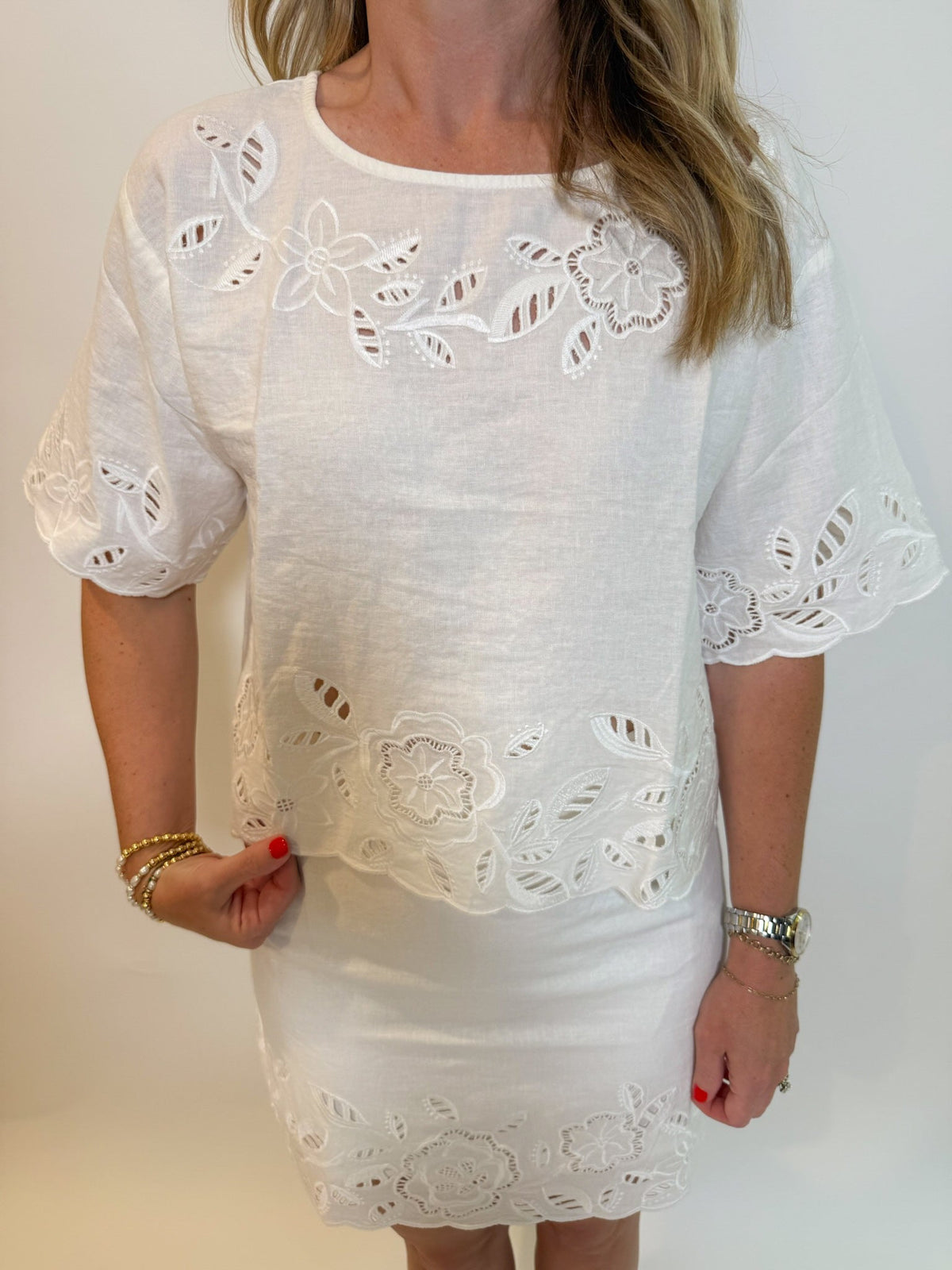 ZS Daya Embroidered Top