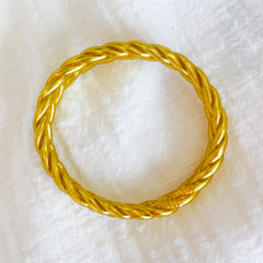 Thai Single Braided Bangle