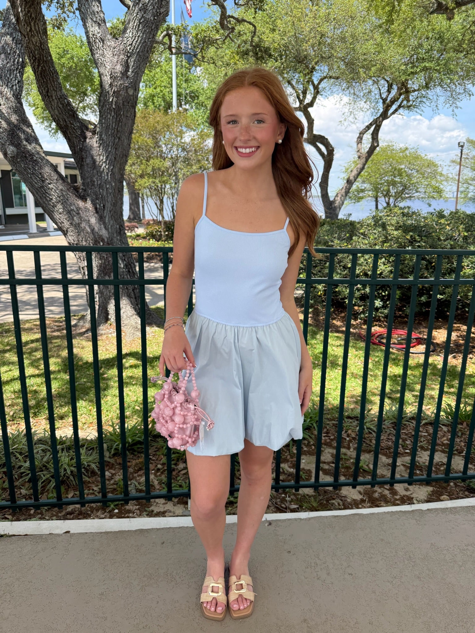 Clarise Bubble Mini Dress