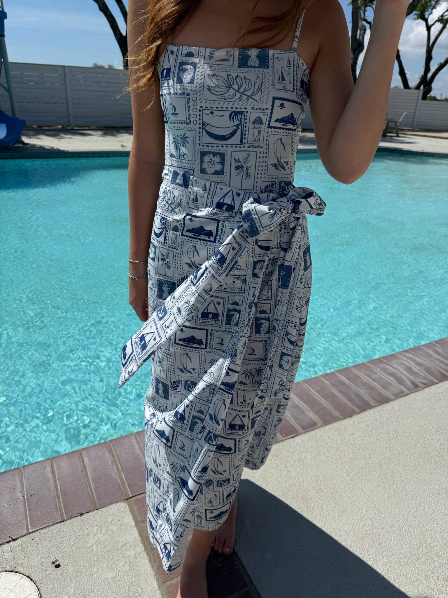 Oceana Swimsuit & Cover Up Skirt Set