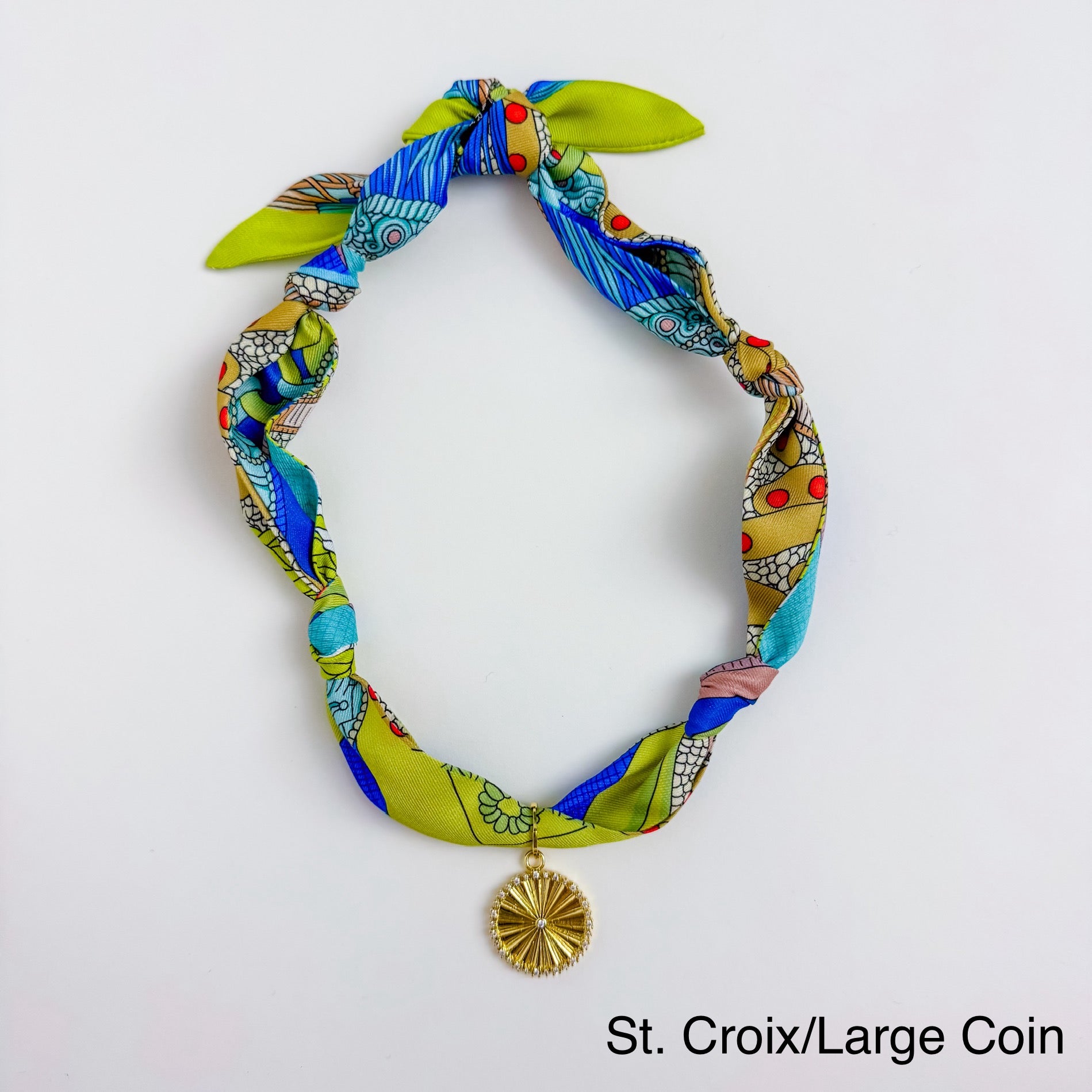 Knotted Scarf Necklace